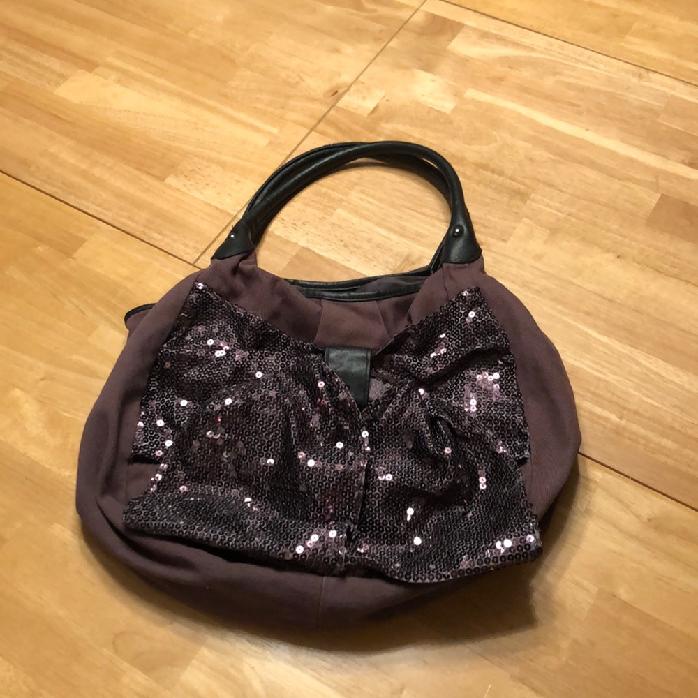 Purple purse